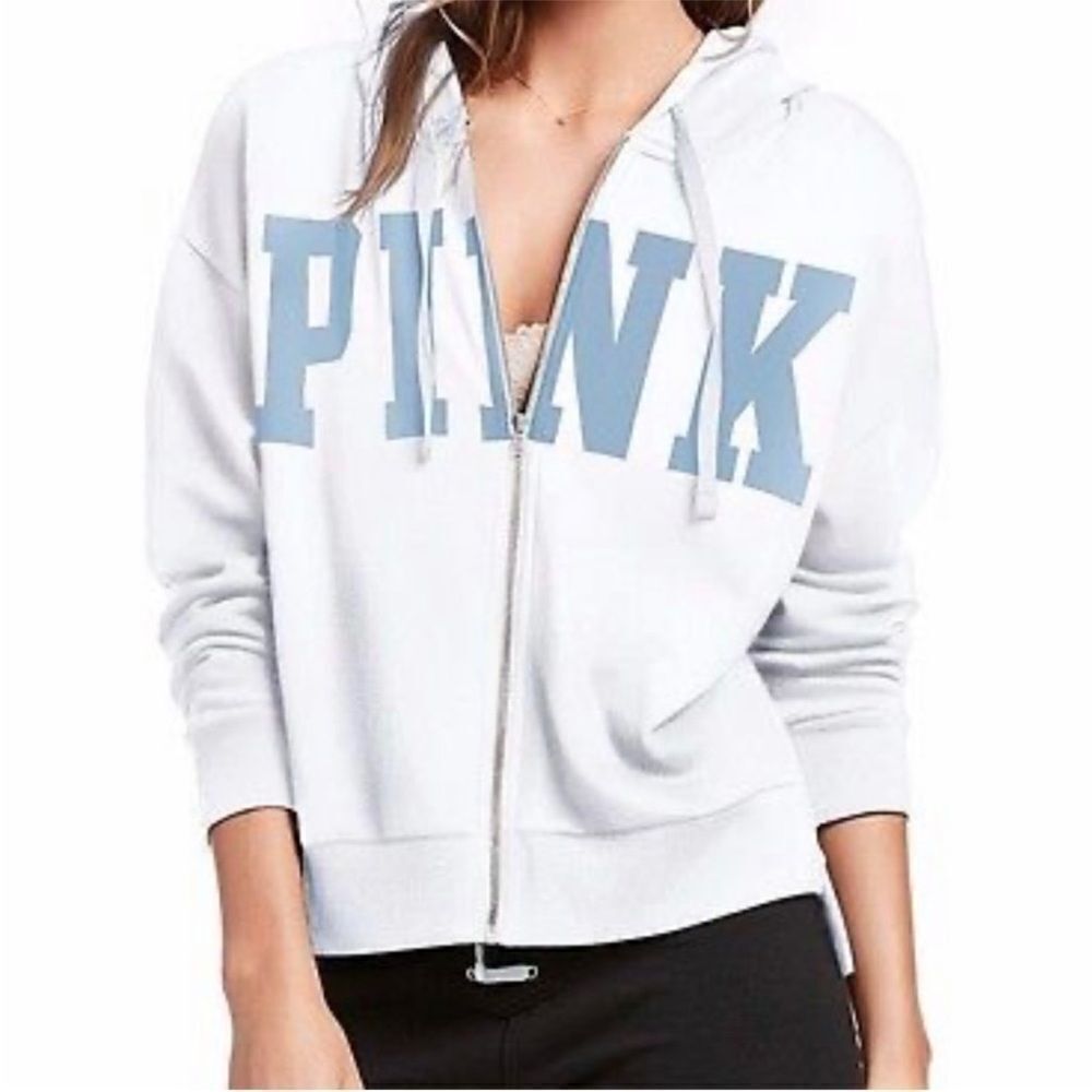 Victoria’s Secret Full Zip Oversize Hoodie Women Size L